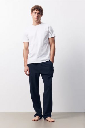 Комплект из 2 пижамных брюк стандартного кроя , синий H&M