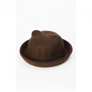 Шляпа Ушки KW081-000266 Коричневый 56 Kawaii Factory. Цвет: коричневый
