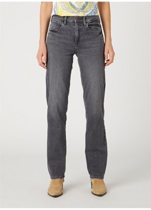 Прямые женские джинсовые брюки с высокой талией Wrangler