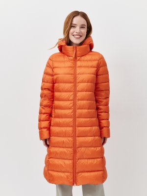 Пальто Just Clothes. Цвет: оранжевый