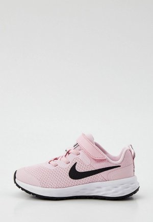 Кроссовки Nike REVOLUTION 6 NN (PSV). Цвет: розовый