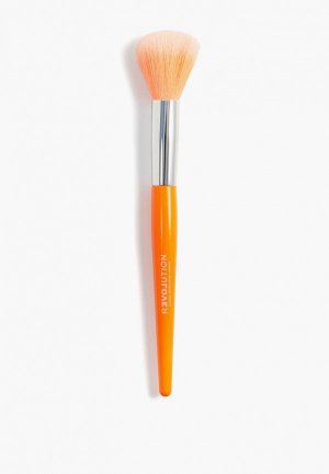 Кисть для лица Relove by Revolution тональной основы Base Buffing Brush, 34 г. Цвет: оранжевый