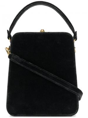Удлиненная сумка Bertoni 1949. Цвет: чёрный