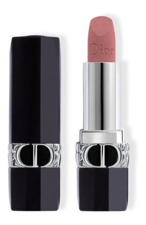 Помада для губ с вельветовым финишем Rouge Velvet Lipstick, оттенок 100 Естественный (3.5g) Dior. Цвет: бесцветный