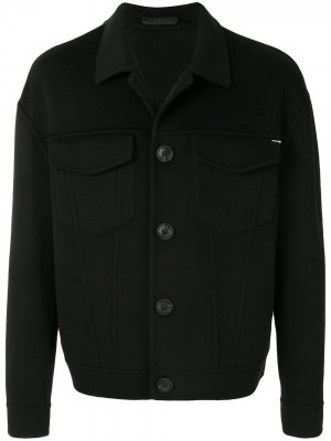 Фетровая куртка SONGZIO. Цвет: черный