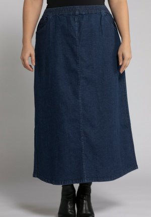 Джинсовая юбка , темно-синий Ulla Popken
