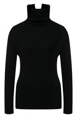 Шерстяной свитер Y`s. Цвет: чёрный