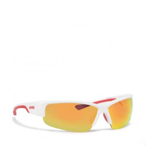 Солнцезащитные очки Sportstyle, красный белый Uvex