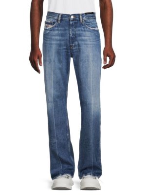 Прямые джинсы D-Macs с высокой посадкой , цвет Denim Diesel