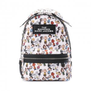 Рюкзак Backpack medium Peanuts x Marc Jacobs (THE). Цвет: белый