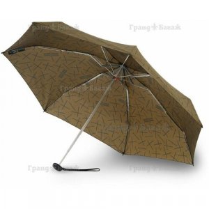 Мини-зонт , коричневый Knirps. Цвет: коричневый