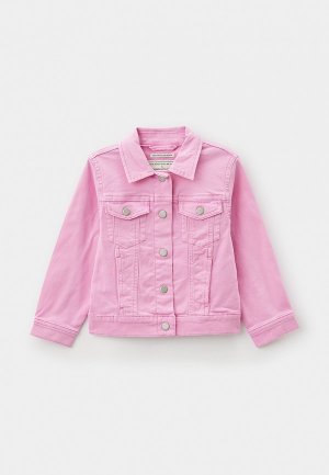 Куртка джинсовая Tom Tailor. Цвет: розовый