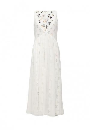 Платье Atos Lombardini. Цвет: белый
