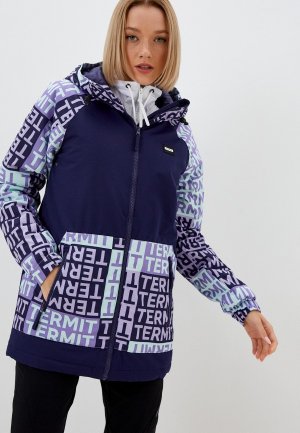 Куртка сноубордическая Termit. Цвет: фиолетовый
