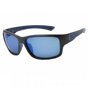 Солнцезащитные очки IA22415, черный, синий Invu. Цвет: синий/черный