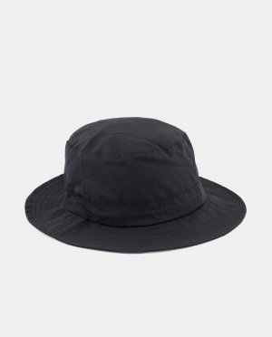 Черная однотонная непромокаемая шляпа , черный Seeberger