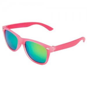 Солнцезащитные очки , розовый, красный playToday. Цвет: красный