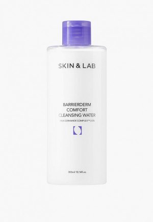 Средство для снятия макияжа Skin&Lab Barrierderm Comfort Cleansing Water, 300 мл. Цвет: белый
