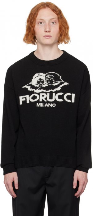 Черный свитер Milano Angels Fiorucci
