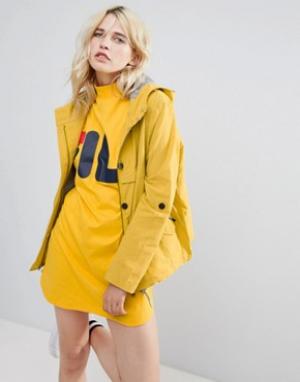 Куртка с высоким воротником Anja-Желтый Parka London