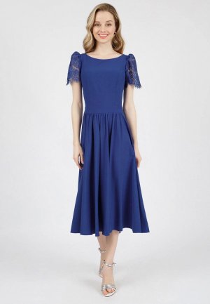 Платье Marichuell ELLINA. Цвет: синий