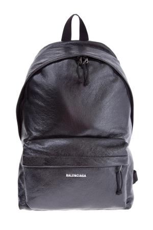 Рюкзак Everyday из кожи ягненка с лаконичным контрастным логотипом BALENCIAGA