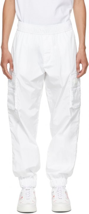 Белые брюки карго с биркой VLTN Valentino