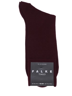 Носки хлопковые Tiago FALKE. Цвет: бордовый