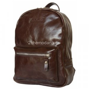 Рюкзак , фактура гладкая, коричневый Carlo Gattini. Цвет: коричневый