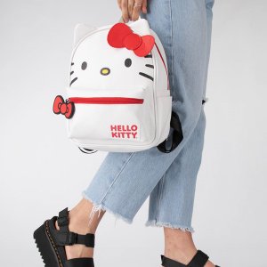 Мини-рюкзак, белый/красный Hello Kitty