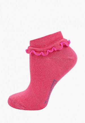 Носки Birkenstock Cotton Bling Lace Sneaker. Цвет: розовый