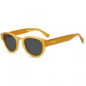 Солнцезащитные очки , золотой, желтый DSQUARED2. Цвет: золотистый/золотой/желтый