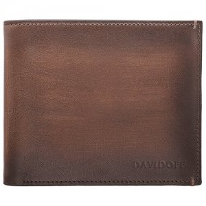 Бумажник 23004 Davidoff. Цвет: коричневый