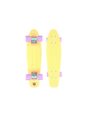 Пластборд Юнион Pastel Candy (22,5) скейтборды. Цвет: желтый