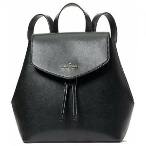Женский кожаный рюкзак WKR00345 Kate Spade. Цвет: черный