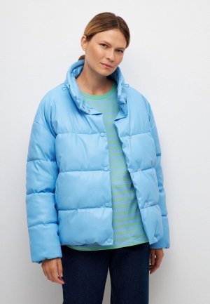 Куртка утепленная Sela. Цвет: голубой