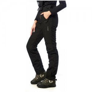 Горнолыжные брюки женские AZIMUTH 9307 БР размер 58, черный. Цвет: черный