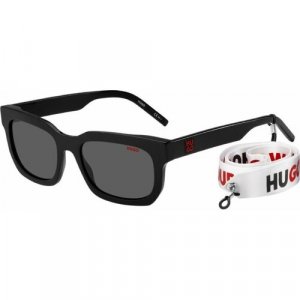 Солнцезащитные очки , черный HUGO. Цвет: черный