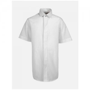 Школьная рубашка , размер 128-134, белый Imperator. Цвет: белый