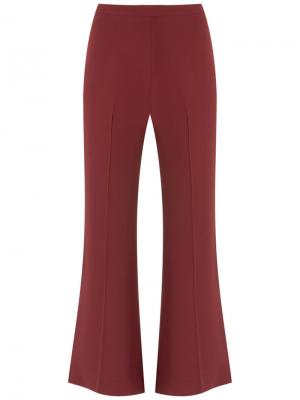 Cropped wide leg trousers Andrea Marques. Цвет: красный