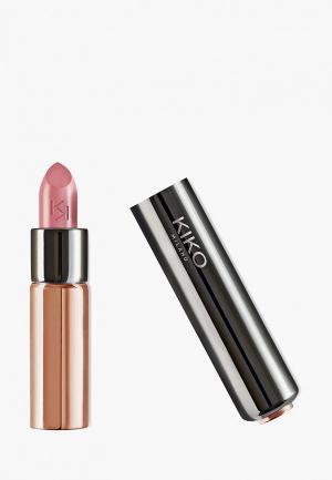 Помада Kiko Milano кремовая Gossamer emotion creamy lipstick - Pink sand 102, 3.5 г. Цвет: розовый