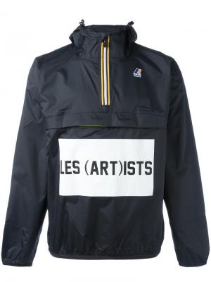 Куртка с логотипом K-Way X Les (Art)Ists. Цвет: чёрный