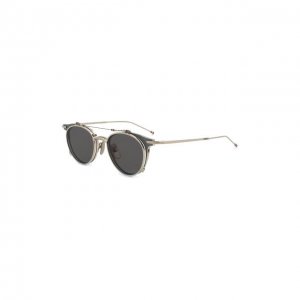 Солнцезащитные очки Thom Browne. Цвет: серый