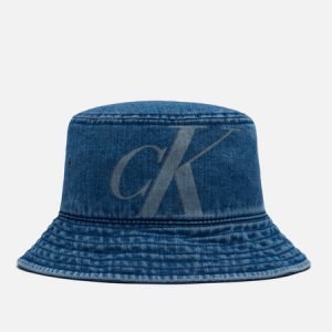 Панама CKJ Monogram Calvin Klein Jeans. Цвет: голубой