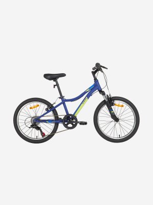 Велосипед подростковый Attack 20 2.0 20, 2023, Синий Stern. Цвет: синий