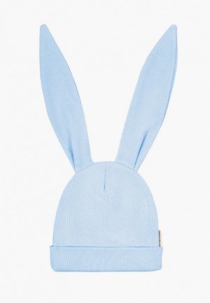 Шапка Amarobaby Fashion bunny. Цвет: голубой