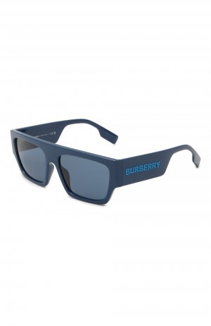 Солнцезащитные очки Burberry. Цвет: синий