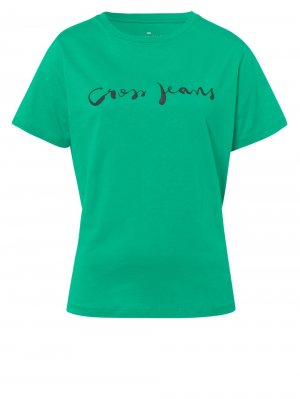 Рубашка 56010, зеленый Cross Jeans