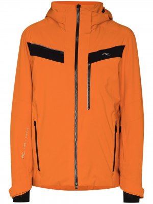 Куртка Cuche на молнии KJUS. Цвет: оранжевый