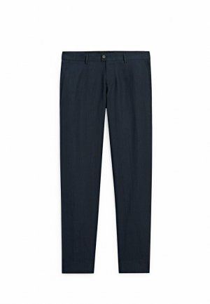 Костюмные брюки , цвет mottled dark blue Massimo Dutti